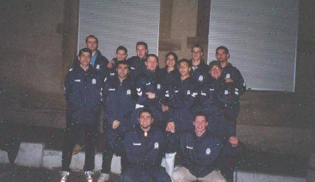Photo de groupe au local