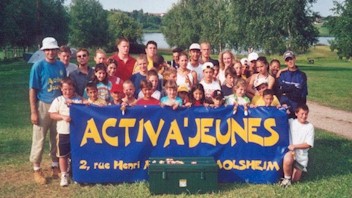 La journe camping : l'quipe 2000