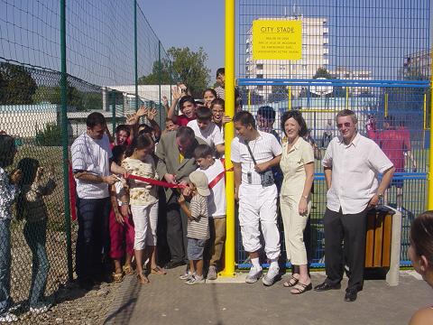 Journe d'inauguration avec M. Le Maire Laurent FURST